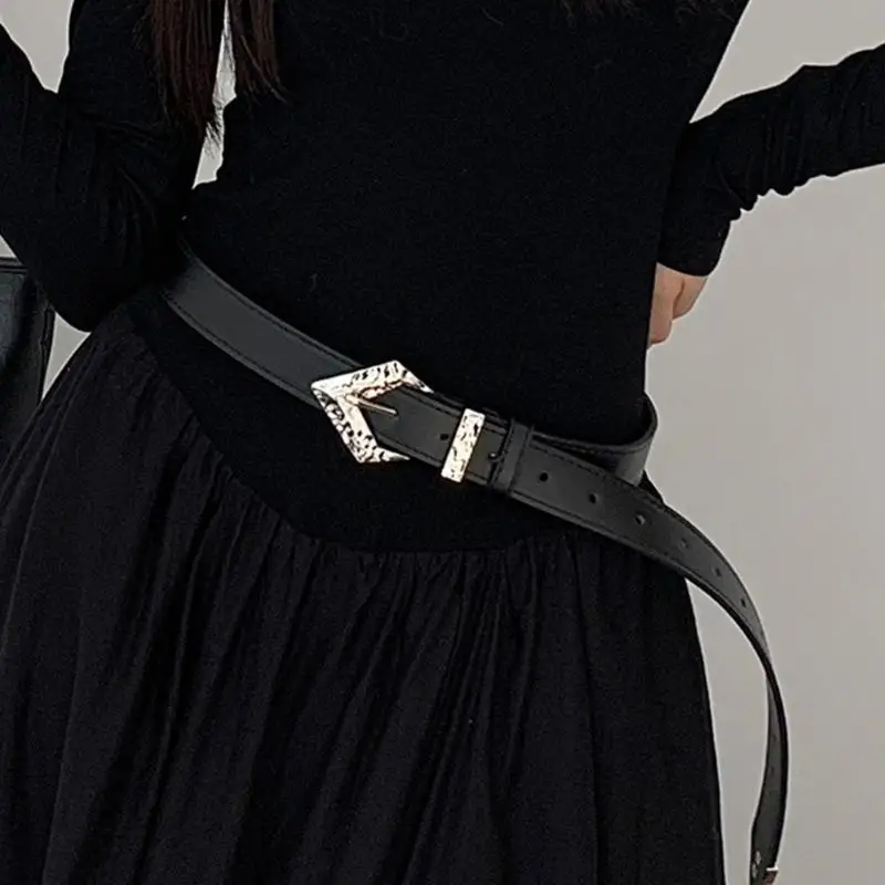 39bdカウガールジーンズ用スキニーベルト2000年代の女の子のためのヴィンテージバックルベルトヒップホップ