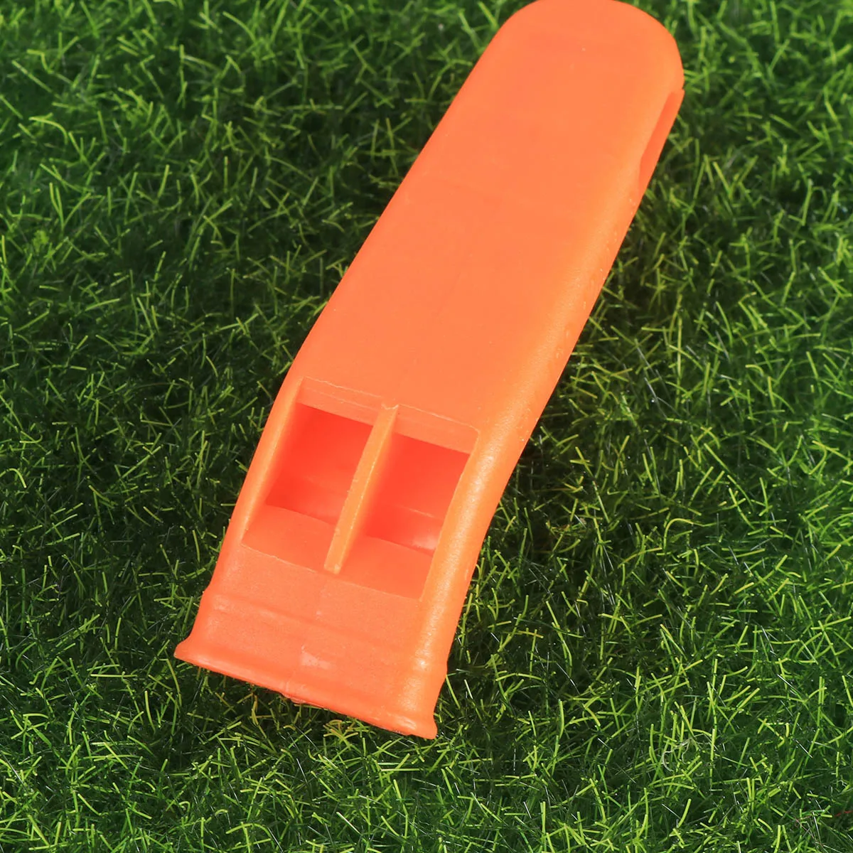 18pcs Survival Whistle Orange Lightweight Loud Crisp Sound Emergency Outdoor Sports Training Referee Safety Alert Tool