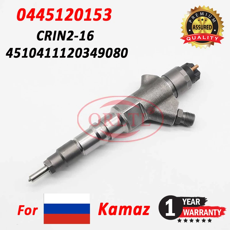 New Nozzle 0445120153 Common Rail Injector 0 445 120 153 For Kamaz Truck 4510411120349080 201149061