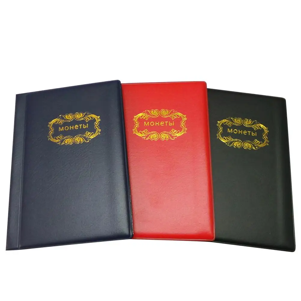 120 Coin Coin Holder Book Photograph Collection Book Blue Storage Organizer For Collectors Gifts