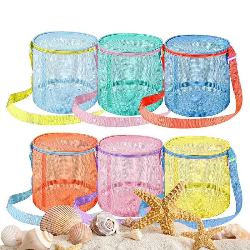 

6 шт., детская Сетчатая Сумка-тоут