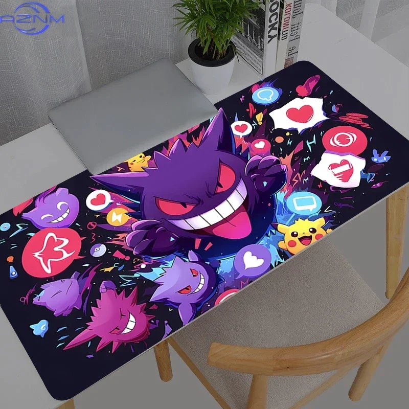 Large XXL Anime Gaming Speed Mouse Pad Pikachu Pokemon Durable Computer Desk Mat Keyboard Mousepad Gamer Speed