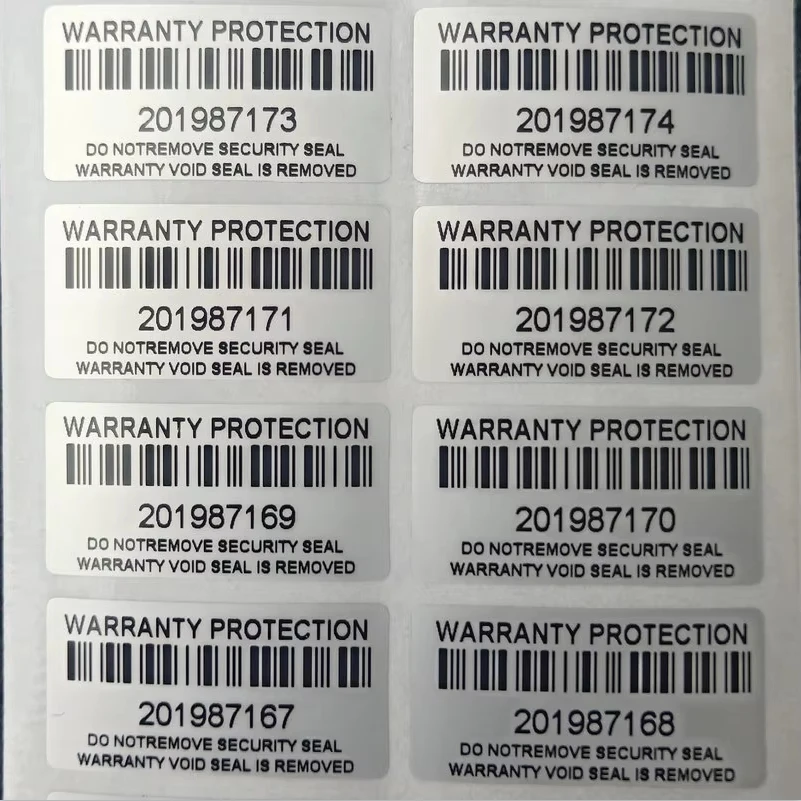 1000PCS 30x15mmTamper ProofWarranty Stickers,SecuritySealStickers，Anti-Tamper Labels forElectronics,Void If RemovedDecals