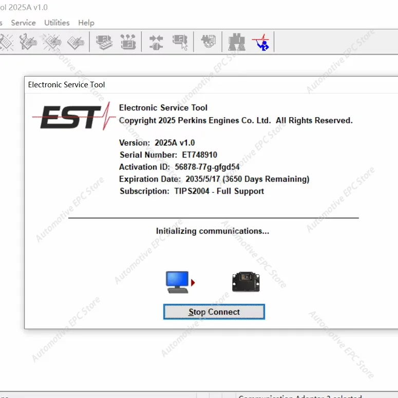 2025.03 FOR EST 2025A Electronic Service Software + One PC Activation