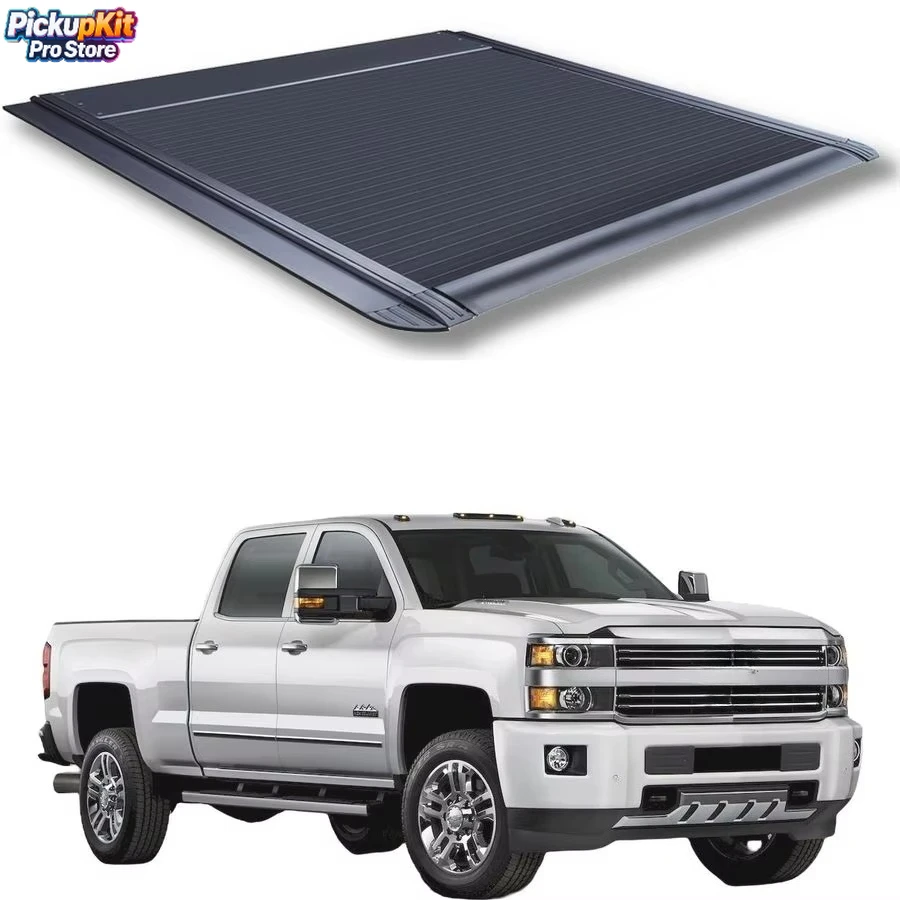 

Ousaier Hot Sale Electric Retractable Aluminum Roller Tonneau Cover for Silverado 5.8 FT