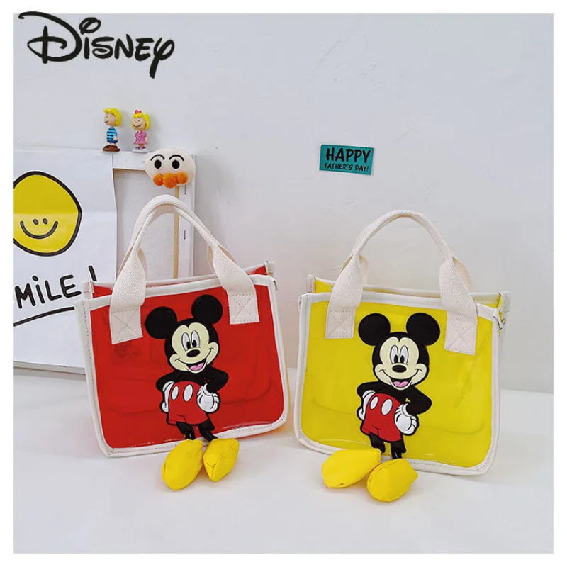 Disney mickey geléia saco dos desenhos animados doces cor bolsa universal moda de alta qualidade bonito das crianças mudança crossbody saco