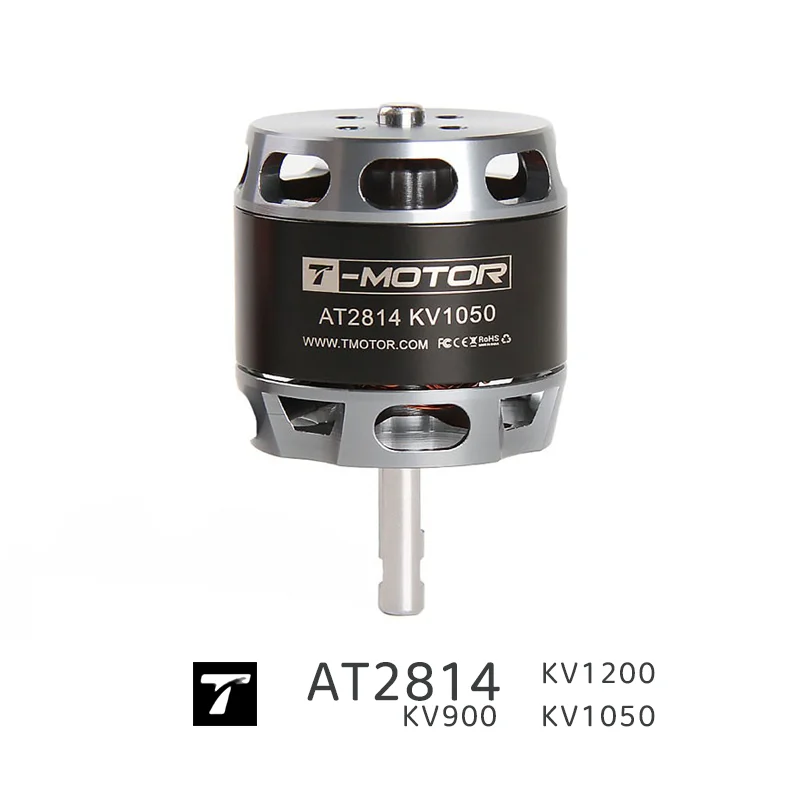 AT2814 T-MOTOR Long Shaft KV900 KV1050 KV1200 brushless motor for long range VTOL fixed wing UAV