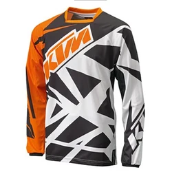 2025 mountain cycling sportswear, off-road vehicle,breathable mountain bike shirt BMX，DH, ktm motorcycle off-road, 2024