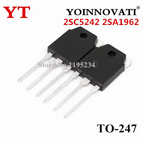 100PCS  2SC5242 2SA1962  50PCS C5242 + 50PCS A1962