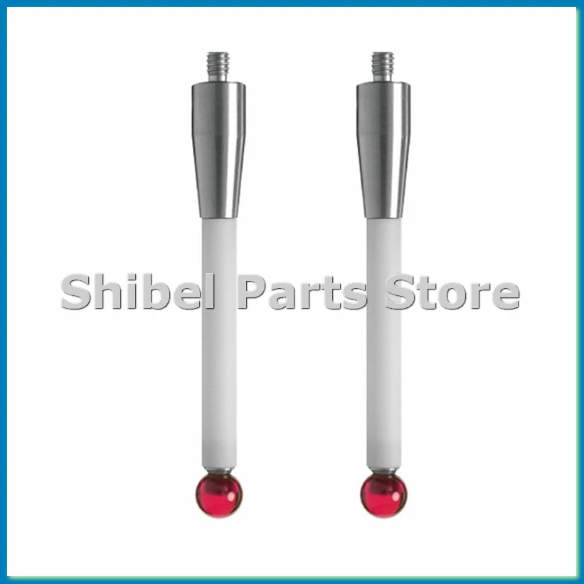 

2 шт. CMM зонд стилус 6 мм шариковый наконечник CMM контактные щупы керамические валы аксессуары для тестирования зонда для Renishaw A-5000-3709-ABRM