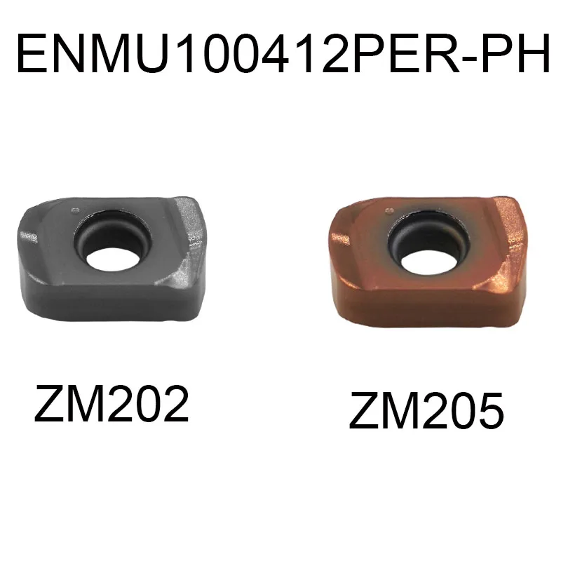 

10PCS Milling Inserts ENMU100412PER-PH ENMU 100412 PER Carbide Fast Feed Milling Inserts Turning Tools CNC Cutter Blade