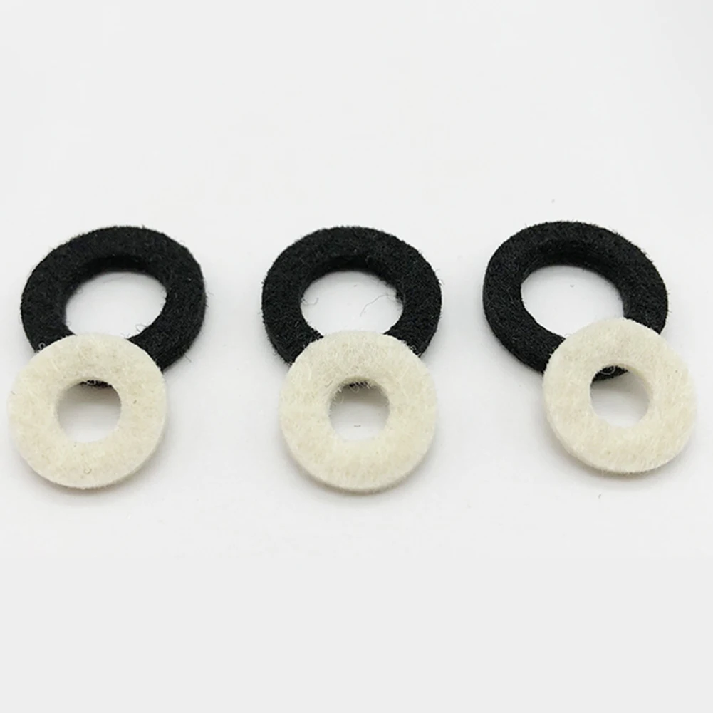 Copper Cushion Felt Rings Instrument Replacement Made Of Wool Felt Trumpet Felt Rings Made Of Wool Felt Manual Measurement