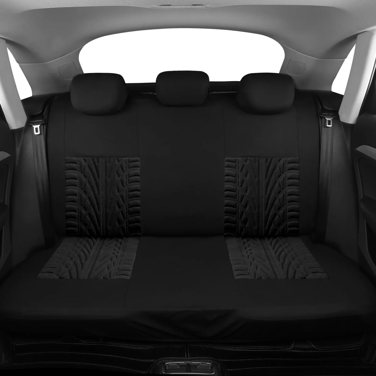 Maßgeschneiderte Four Seasons Universal Polyester Komplettset Autositzbezüge – Detail 7