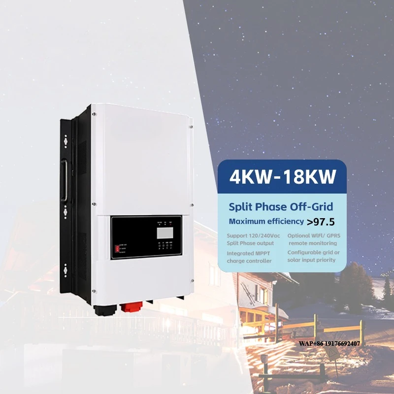 

Growatt Split Phase Solar Inverter Off Grid 4kw 5kw 6kw 8kw 10kw 18kw SPF 4000-18000T DVM Inverter Price