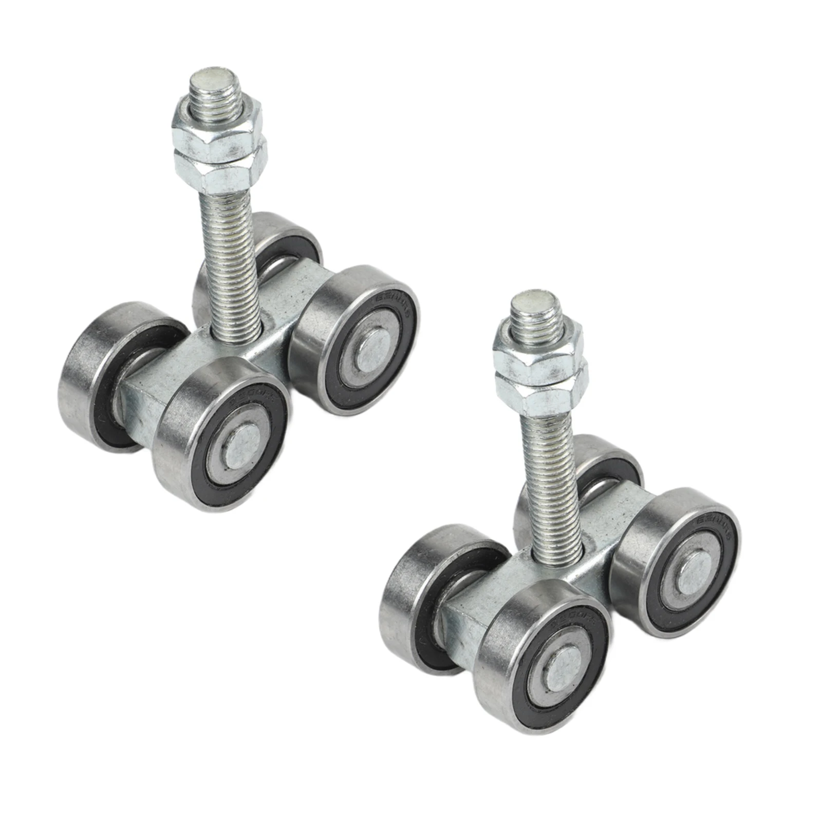 For Warehouses 4-Wheel Trolley Roller Strut Channel Roller Galvanized Steel Construction Rust Resistant Finish