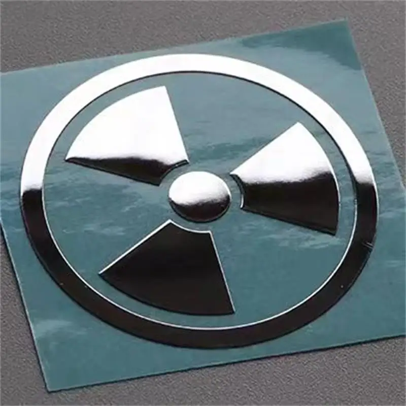 Computerhost ventilatorbehuizing Fan Metalen sticker Laptop tablet oplader Autodecoratie mobiele telefoon sticker