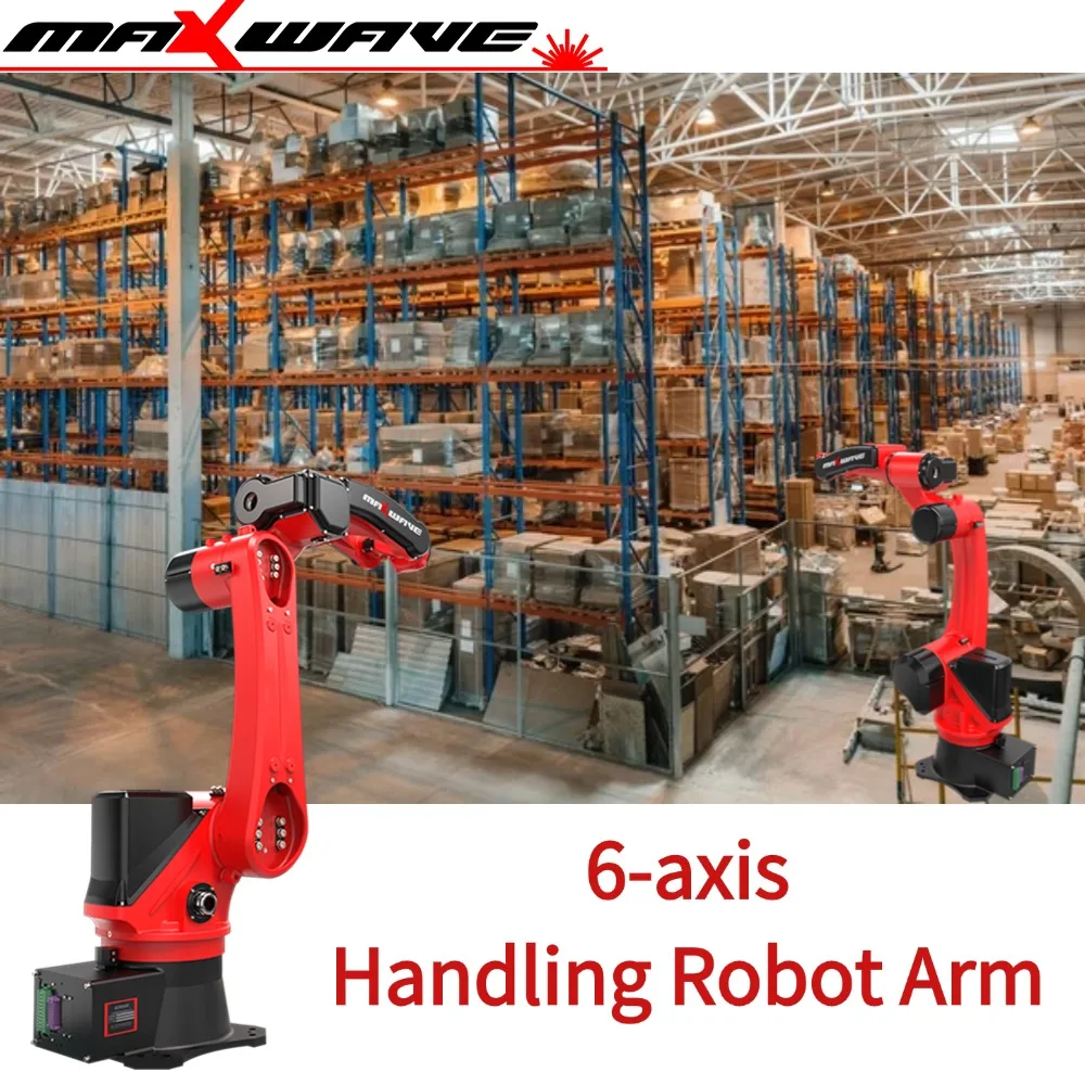 ذراع روبوت 6 محاور 1506 نموذج حجم سطح المكتب 6 كجم حمولة سهلة البرمجة لمشاريع وأتمتة تعليم الجذعية