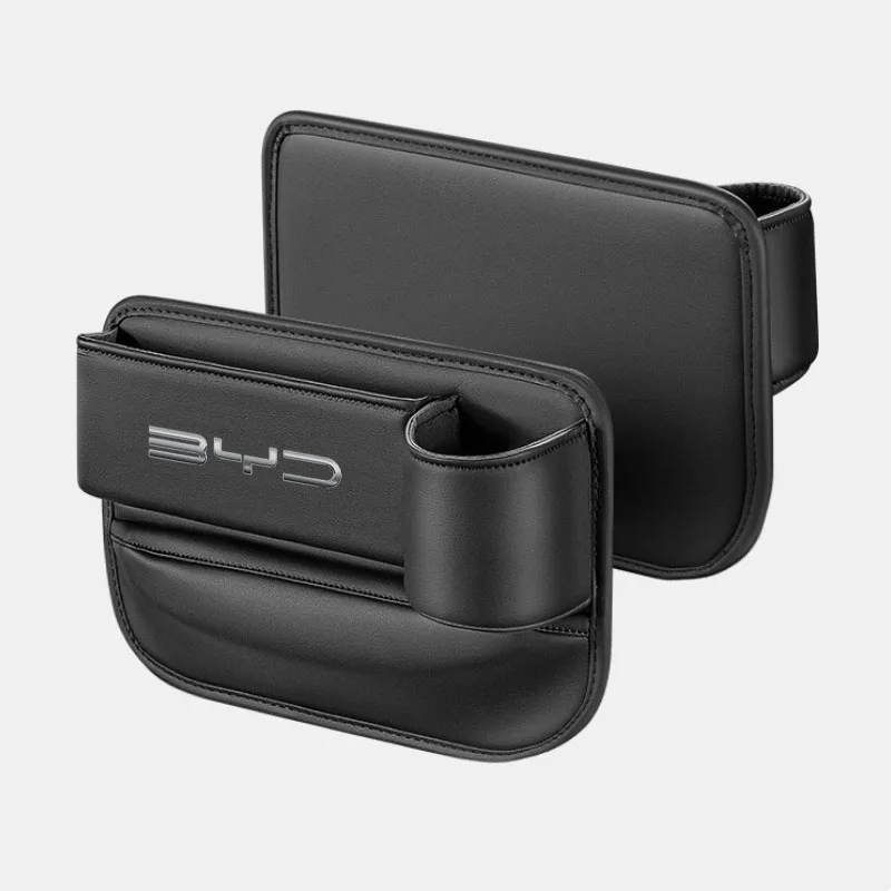 Car Seat Sewn Gap Crevice Slot Storage Box With Cup holder For BYD Tang F3 E6 Atto 3 Yuan Plus Song Max F0 G3 Auto Accessories