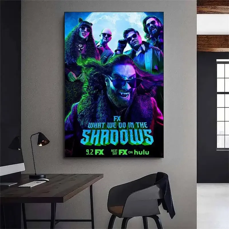 What We Do in the Shadows Movie POSTER Poster Prints Wall Pictures Living Room Home Decoration Small