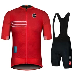 Gobikful Conjunto de camiseta de ciclismo para hombre, camisetas para bicicleta de carretera, pantalones cortos con pechera para bicicleta, Maillot MTB, ropa de verano, nuevo, 2022