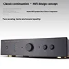 SUQIYA TS-2 200w*2 2채널 스테레오 앰프 고전력 광섬유 동축 Bluetooth 5.0(원격 제어 클래스 AB 홈 오디오 포함) 3