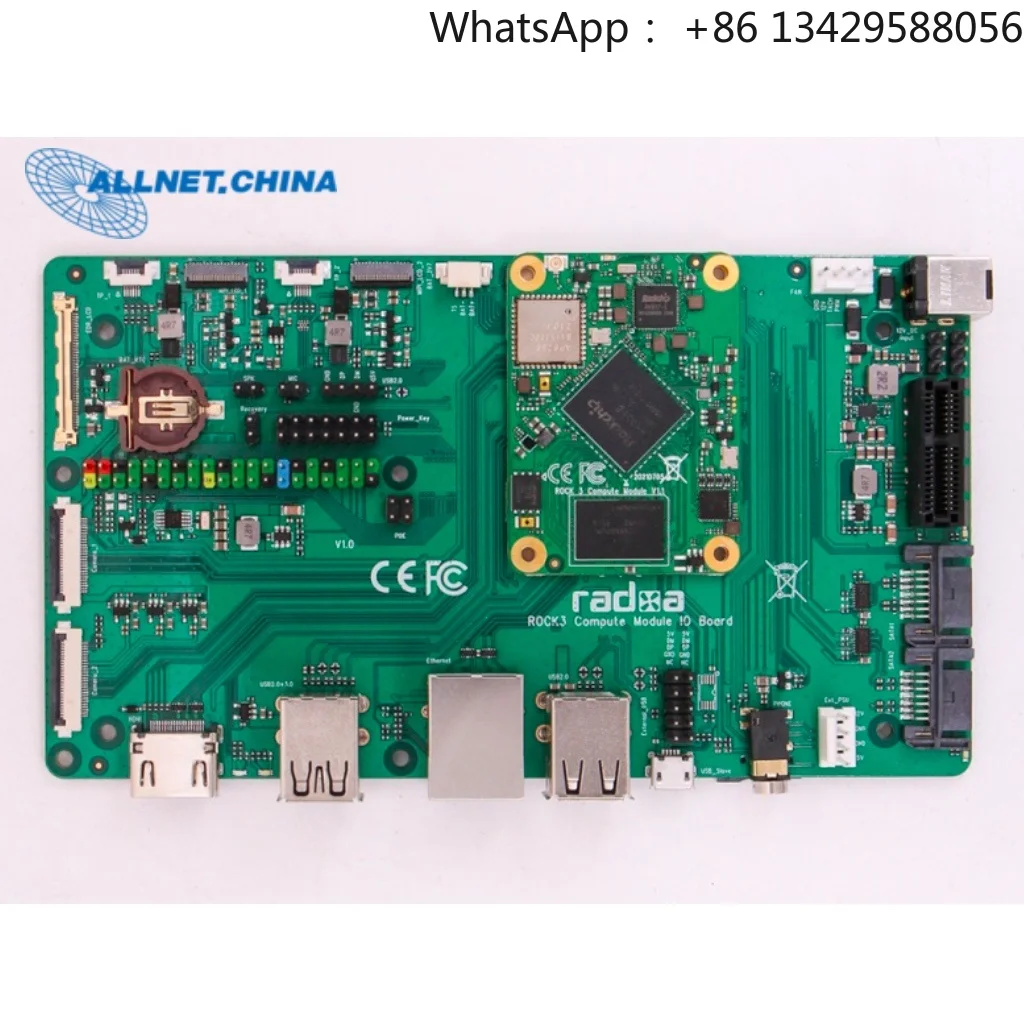 

RADXA CM3 ROCK PI CORE BOARD SUPPORTING IO BOARD