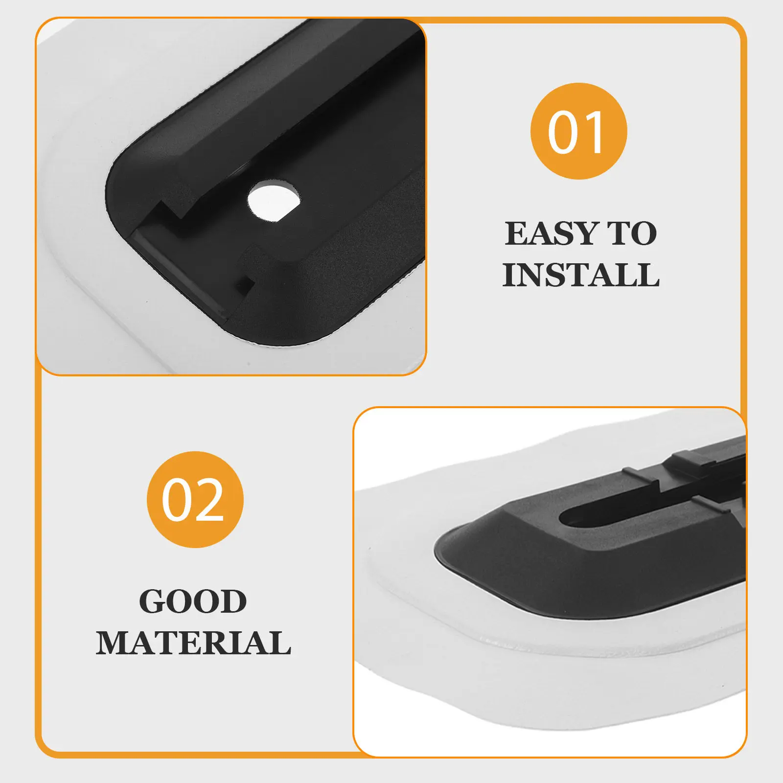 Paddle Board Fin Mount Holder Surfboard Fin Bottom Coupling Adapter for Inflatable SUP Mounting Bracket Replacement Accessories