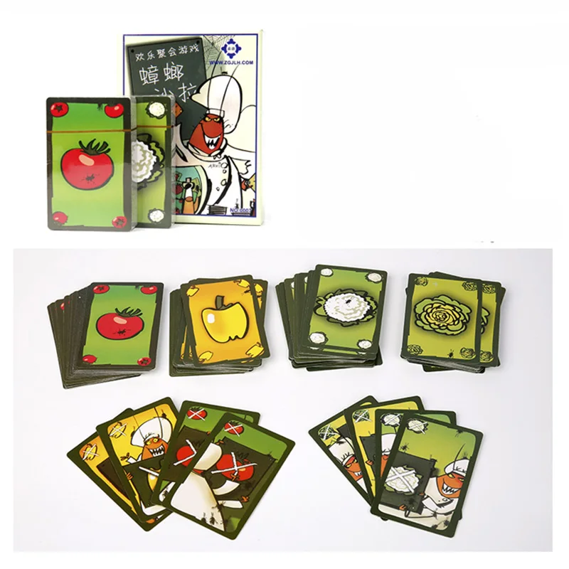 Cockroach Series Board Game Chinese Version 2-6 Players  Family/Party/Friends Funny Party Game