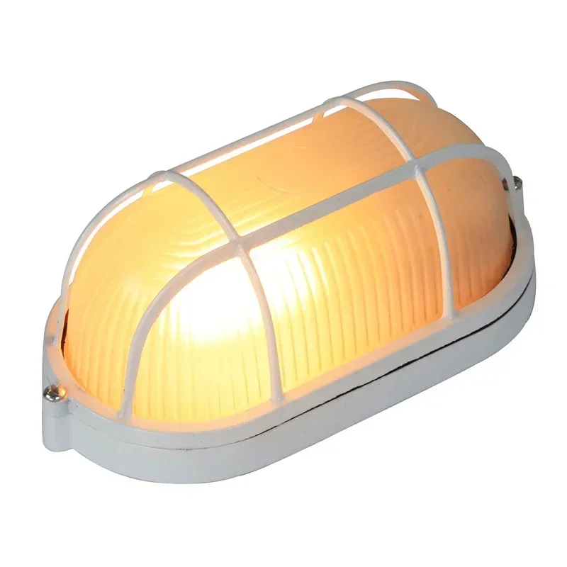 Modern minimalist creative restaurant  waterproof and moisture-proof  bathroom  wall lamp aluminum rust