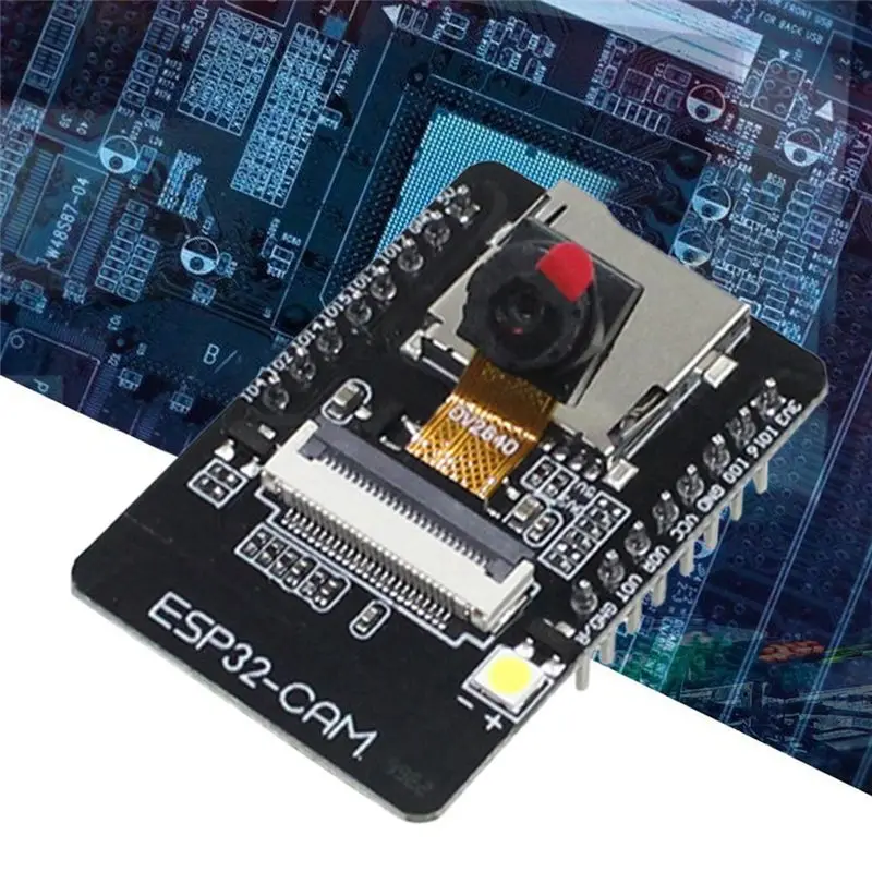 

[ABDH] Плата для разработки ESP32-CAM + набор модулей камеры OV2640, 520 КБ + 4 МБ PSRAM, 32 Мбит Wi-Fi + Bluetooth, модуль IoT со сверхнизким энергопотреблением, 5 В