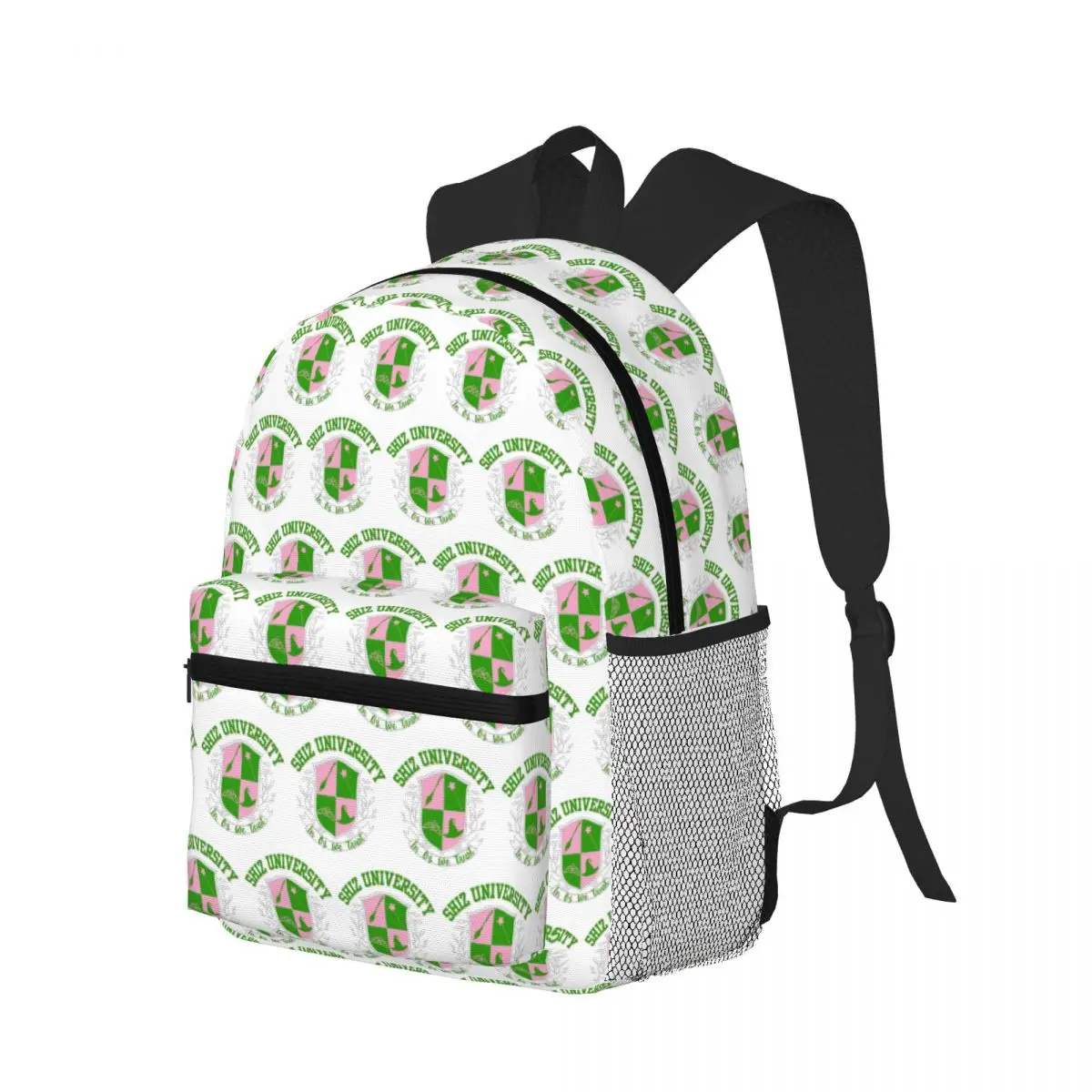 

Wicked Shiz University Colorful Logo Student Backpack School Bag Hiking Travel Daypack for Boys Girls Bookbag Shoulder Bags
