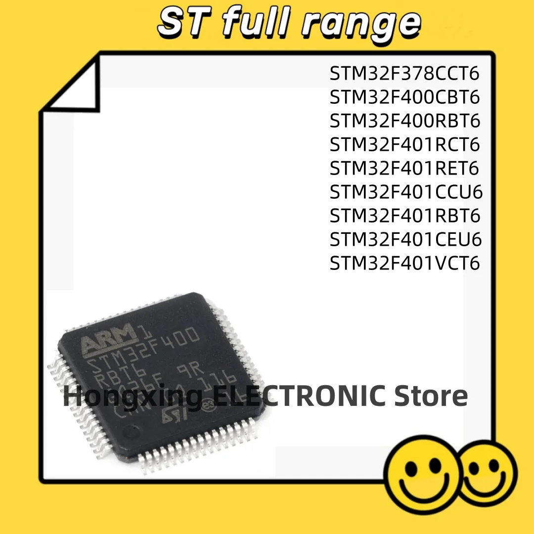 STM32F378CCT6 STM32F400CBT6 STM32F400RBT6 STM32F401RCT6 STM32F401RET6 STM32F401CCU6 STM32F401RBT6 STM32F401CEU6 STM32F401VCT6