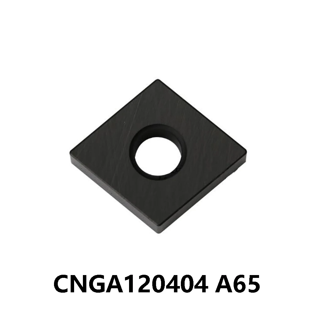 CNGA432 Carbide Inserts CNGA 120408 CNGA120408 A65 80° Plates Original CNC Lathe Cutter Turning Tools Machine Holder Shank Cut