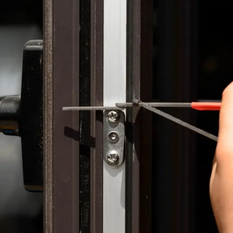 

Compact Casement Windows Unlocking Tool Professional Convenient Lock Picking Set Stainless Steel Non-slip Door Open Keys