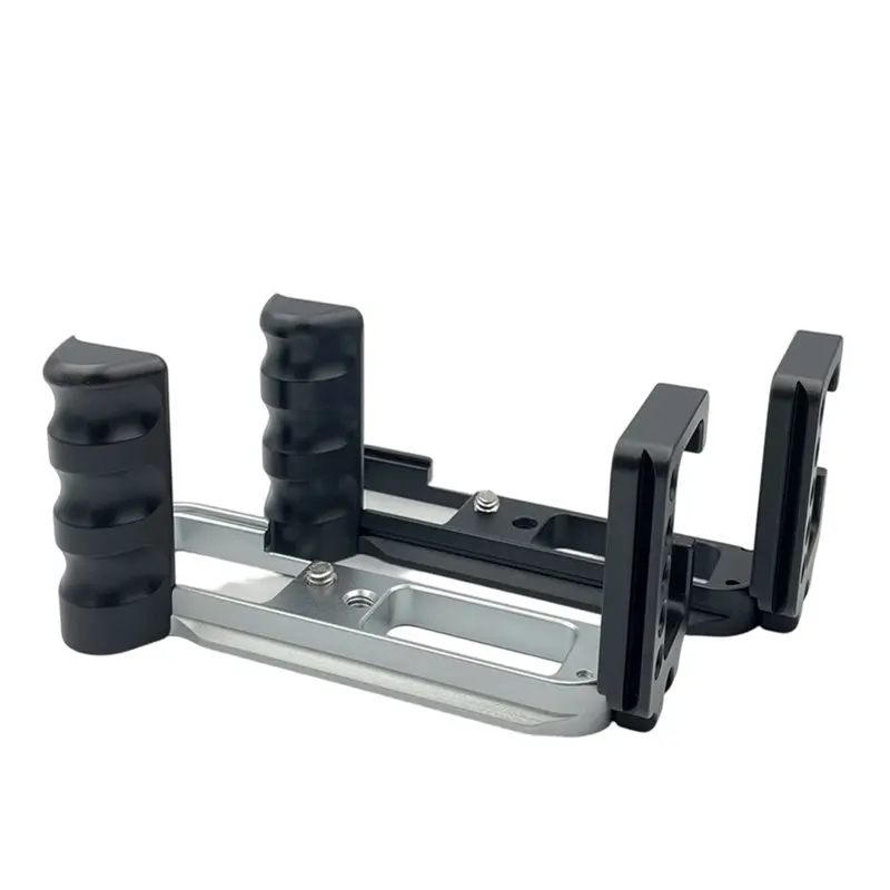 B03B-L-Shape Camera Plate With Hand Grip& Quick Release For Fujifilm X-T30II X-T20 X-T10 Models