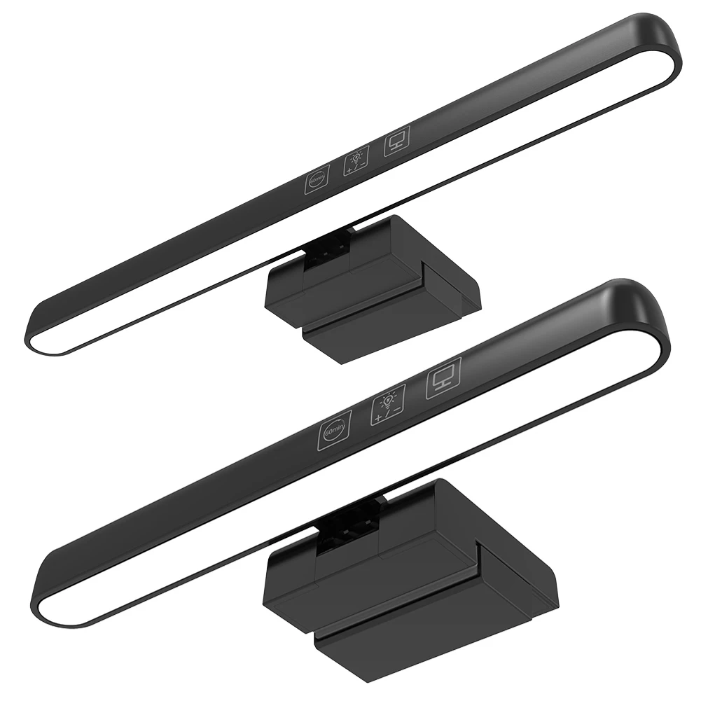 شريط إضاءة شاشة LED، مصباح شاشة كمبيوتر قابل للتعتيم، شريط إضاءة شاشة يعمل بمنفذ USB للمكتب/المكتب/المنزل/اللعبة