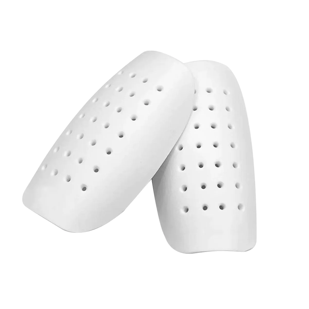 Sports Soccer Shin Pad Leg Support Football Shinguard for Adult Teens Football Thigh Knee Pads White L