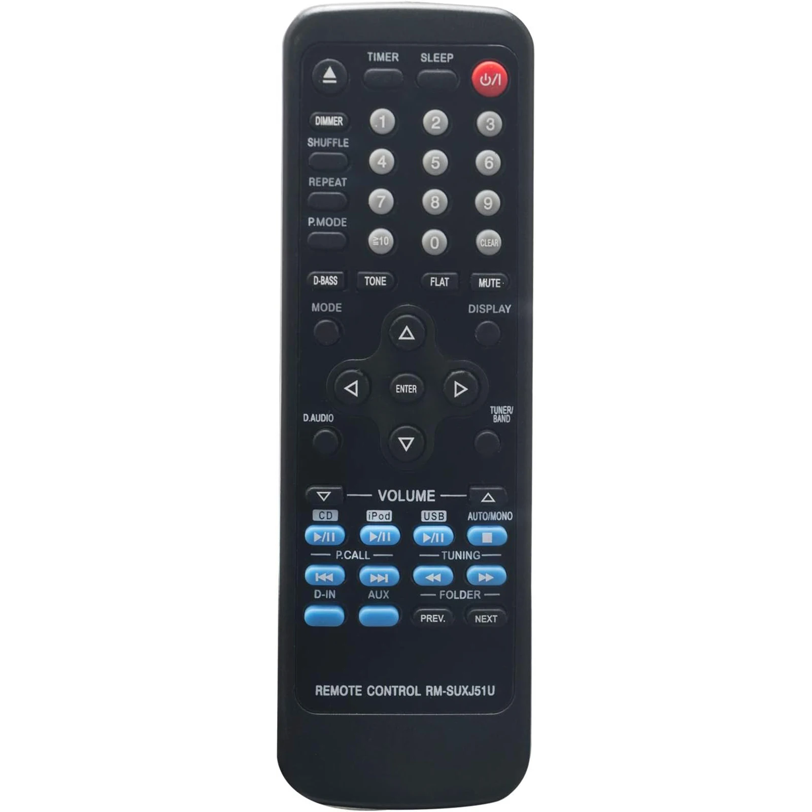 Nuevo RM-SUXJ51U traje de Control remoto infrarrojo de repuesto para JVC COMPONENT CA-UXJ51 UX-J51 SP-UXJ51 GVT0294-006B
