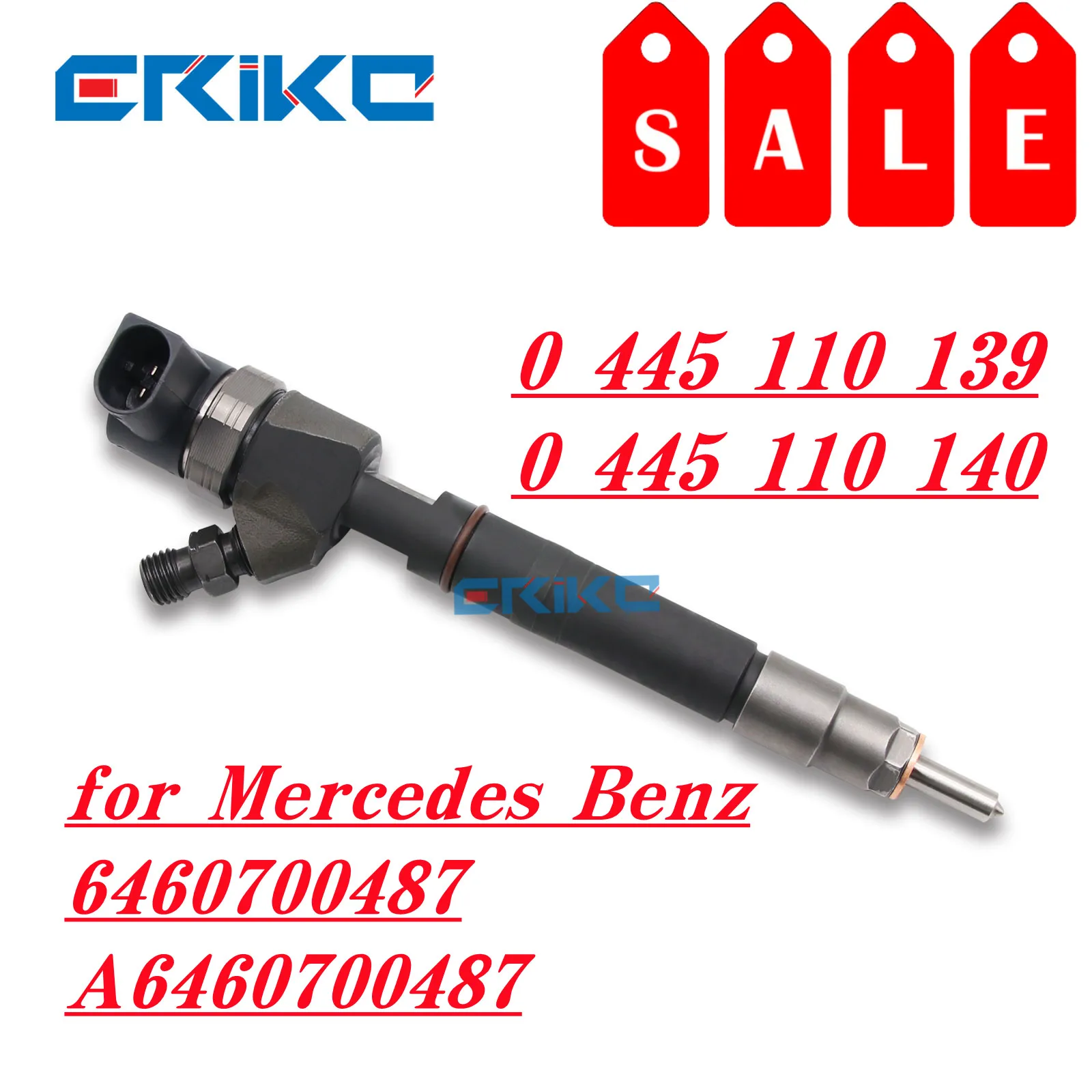 0445110139 0445110140 Genuine Fuel Injector 0 445 110 139 6460700487 A6460700487 for Mercedes Benz High Quality Injector