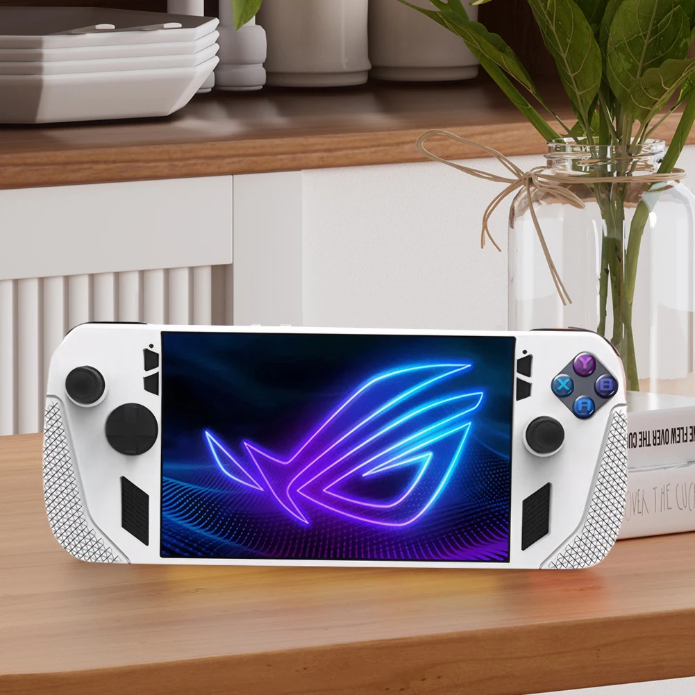 For ASUS ROG ALLY X Game Console Silicone Protective Case Cover Anti-Scratch Protective Shell Shell Sleeve Case Game Accessories