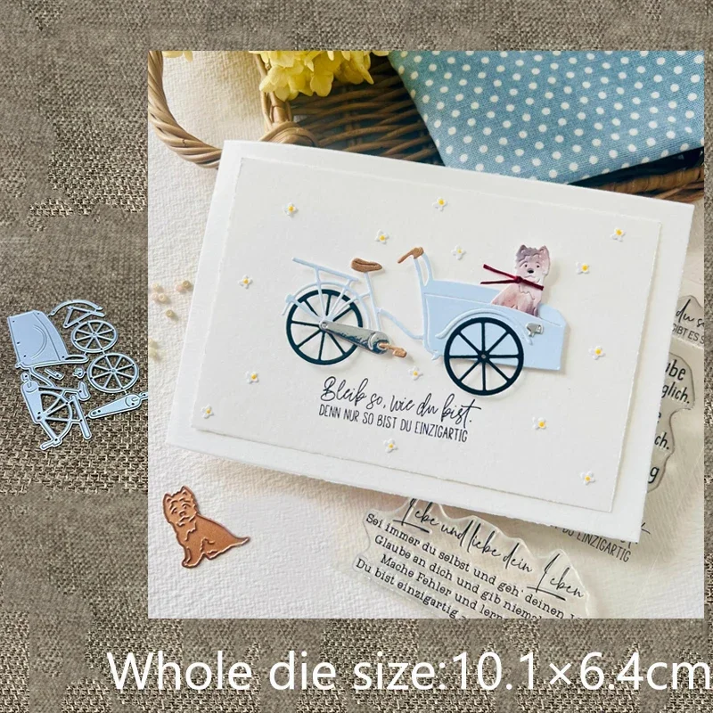 

New Design Craft Metal stencil mold Cutting Die bike decoration scrapbook die cut Album Paper Card Craft Embossing