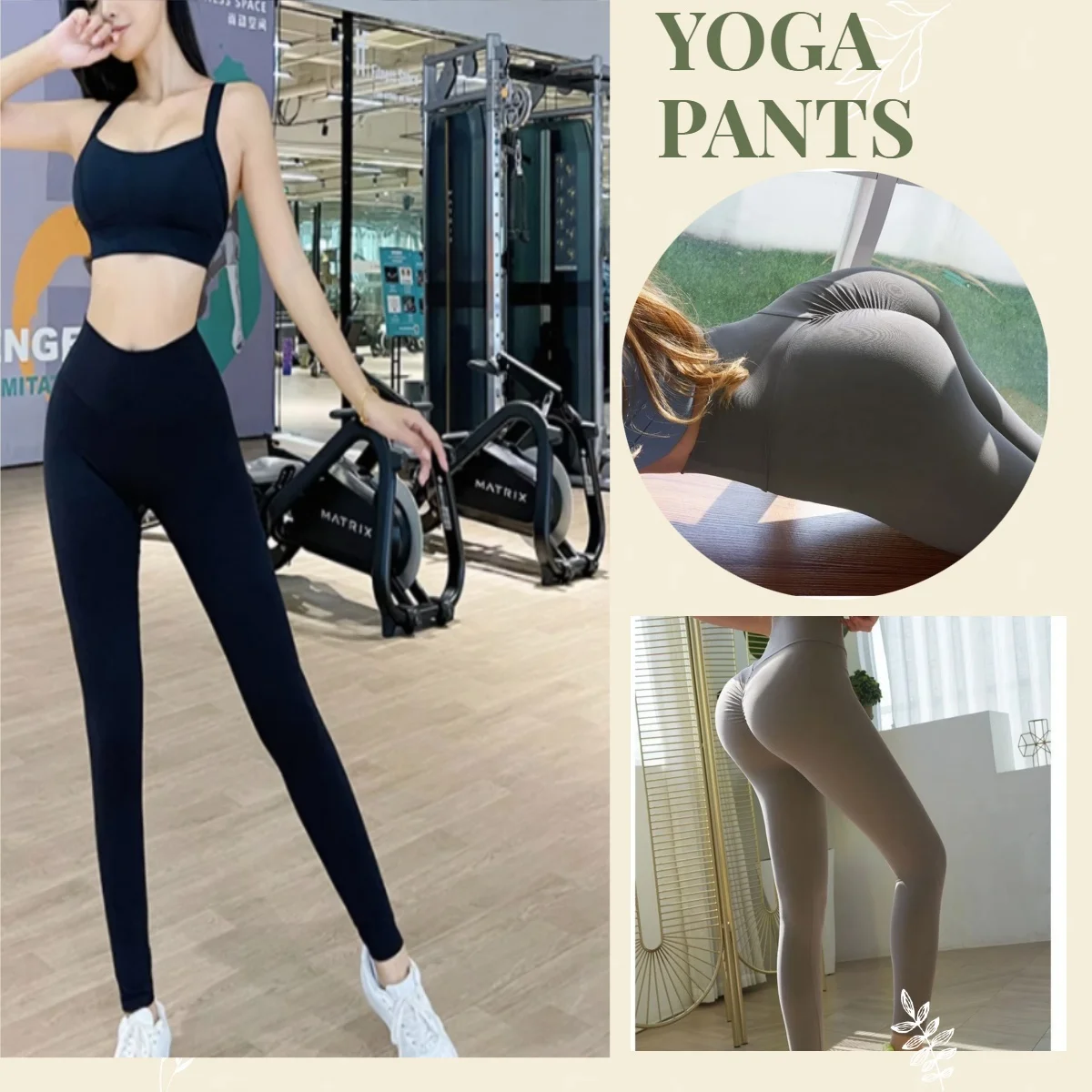 

Seamless High Waist Yoga Pants Elastic Butt-Lifting Gym Leggings Fitness Impact Clothes Breathable Sports Pants for Women