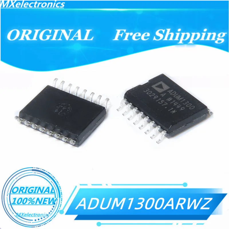 

5 шт.-20 шт./партия, 100% новые цифровые изоляторы ADUM1300ARWZ ADUM1300, трехканальные цифровые изоляторы