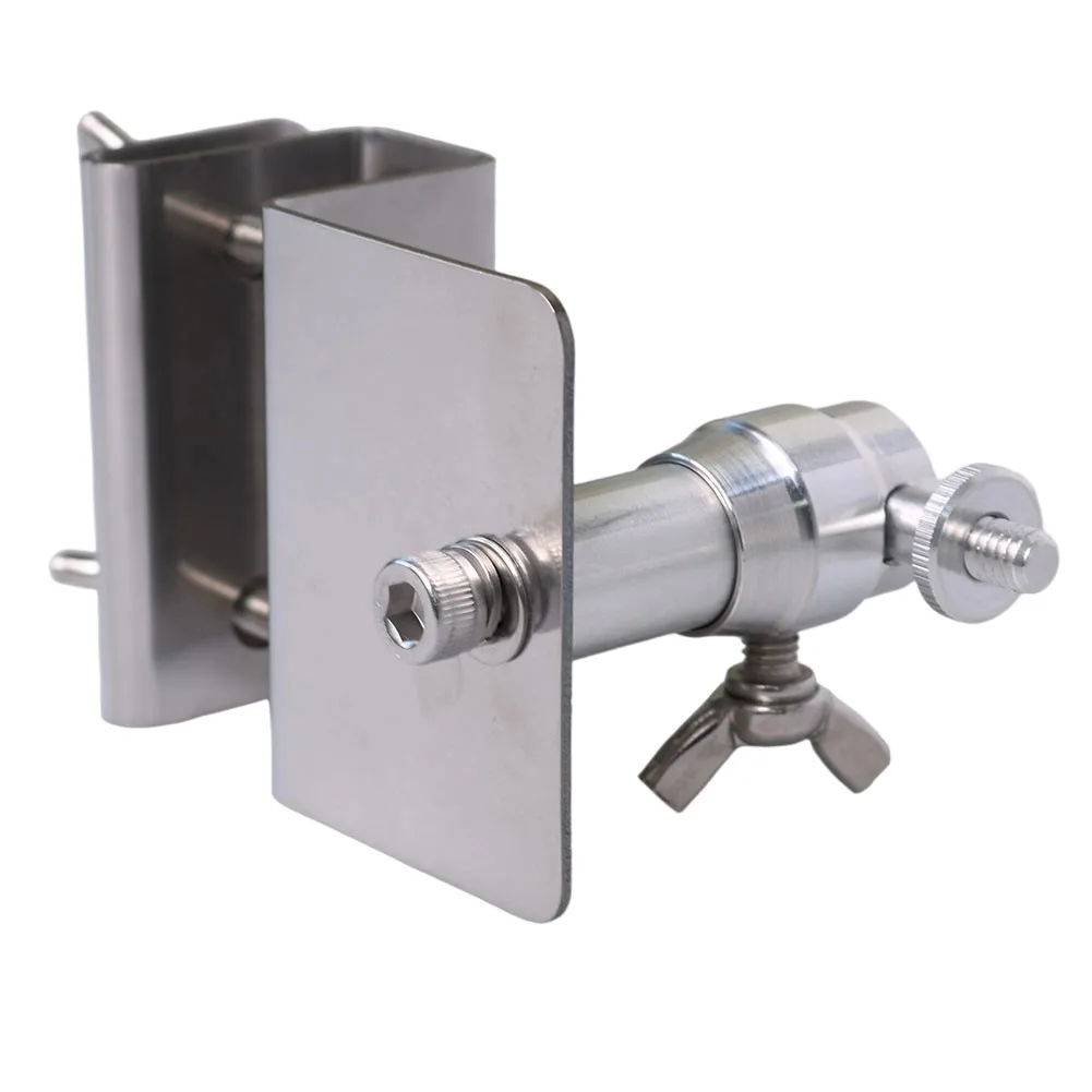 قابل للتعديل الفولاذ المقاوم للصدأ مزراب جبل لوحة طاقة شمسية قوس ل Eufy وكاميرات Arlo للتعرض الأمثل للشمس #3