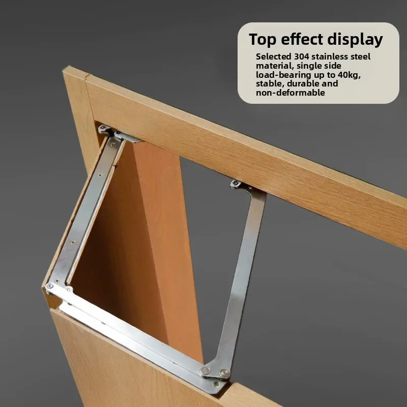 Folding door hinge hardware wooden  push p sliding bedroom bathroom silent invisible folding hinge matching