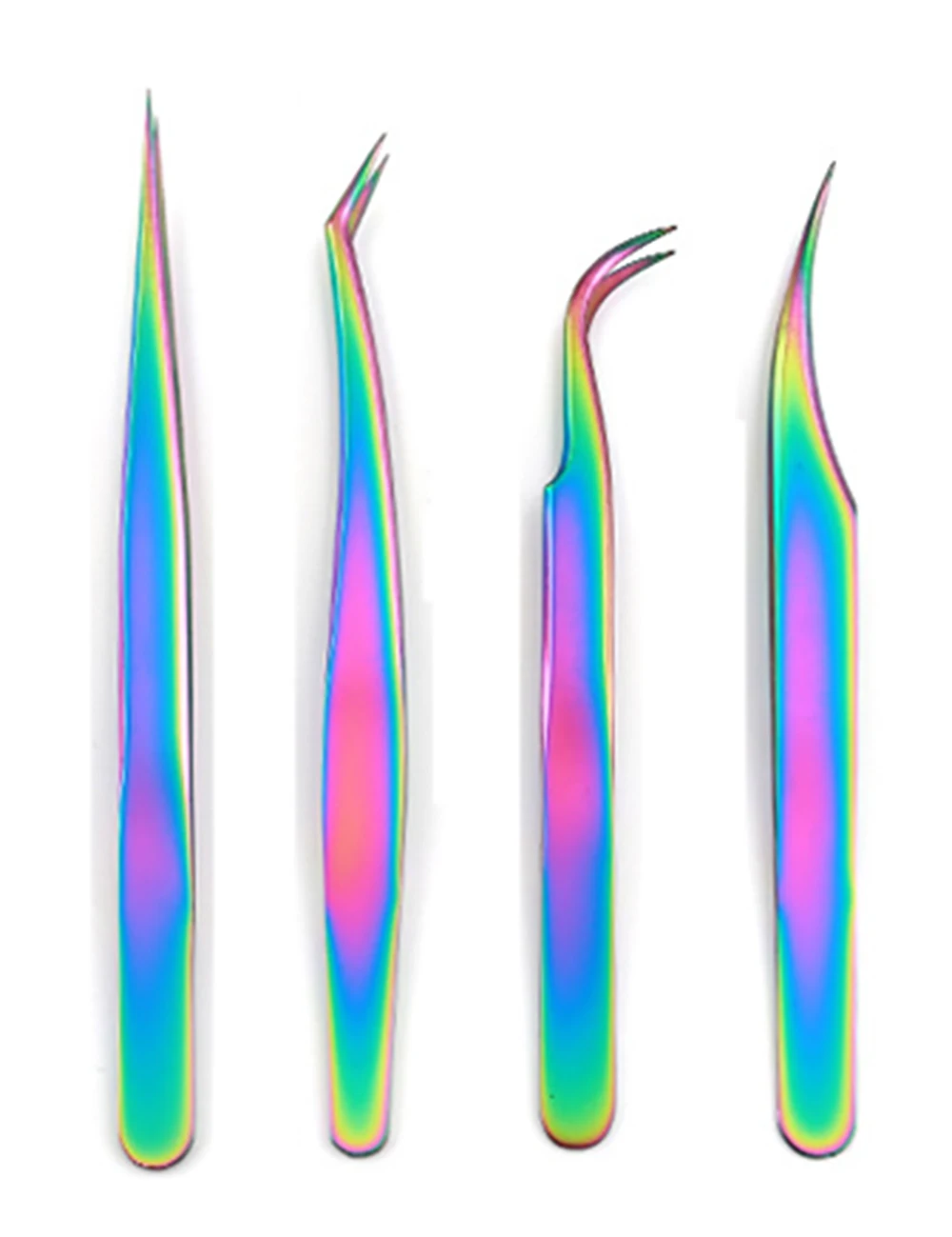 Edelstahl-Wimpernpinzette, Wimpernverlängerungs-Pinzette, Beauty-Wimpernpinzette, Falsche Wimpernzange, Beauty-Tool – Detail 11