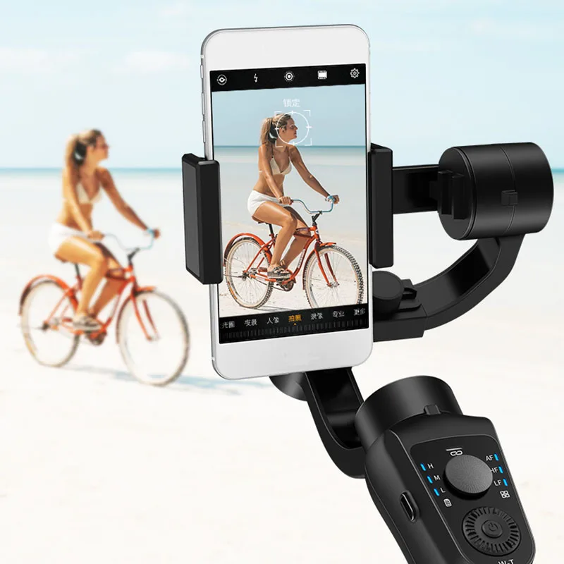 S5B New 3 Axis  Gimbal Stabilizer Handheld Gimbal Stabilizer For Smart Phone With App Face Tracking