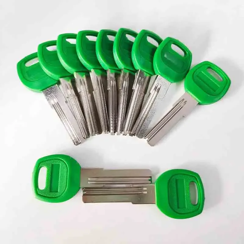 5/10/50/100 Pcs Hi-Rel Baodean 28mm Civil Blank House Keys Door Lock Open Locksmith Tools Green for Sucritate Home Bedroon