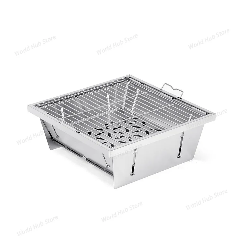 

Outdoor Camping Picnic Foldable Portable IGT1.5 Unit Century Square Table with Extendable Tea Table