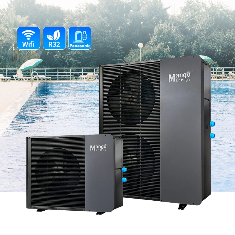 OEM Pool Heater Chiller DC Inverter Heat Pump Air To Water Swimming Pool Heat Pump